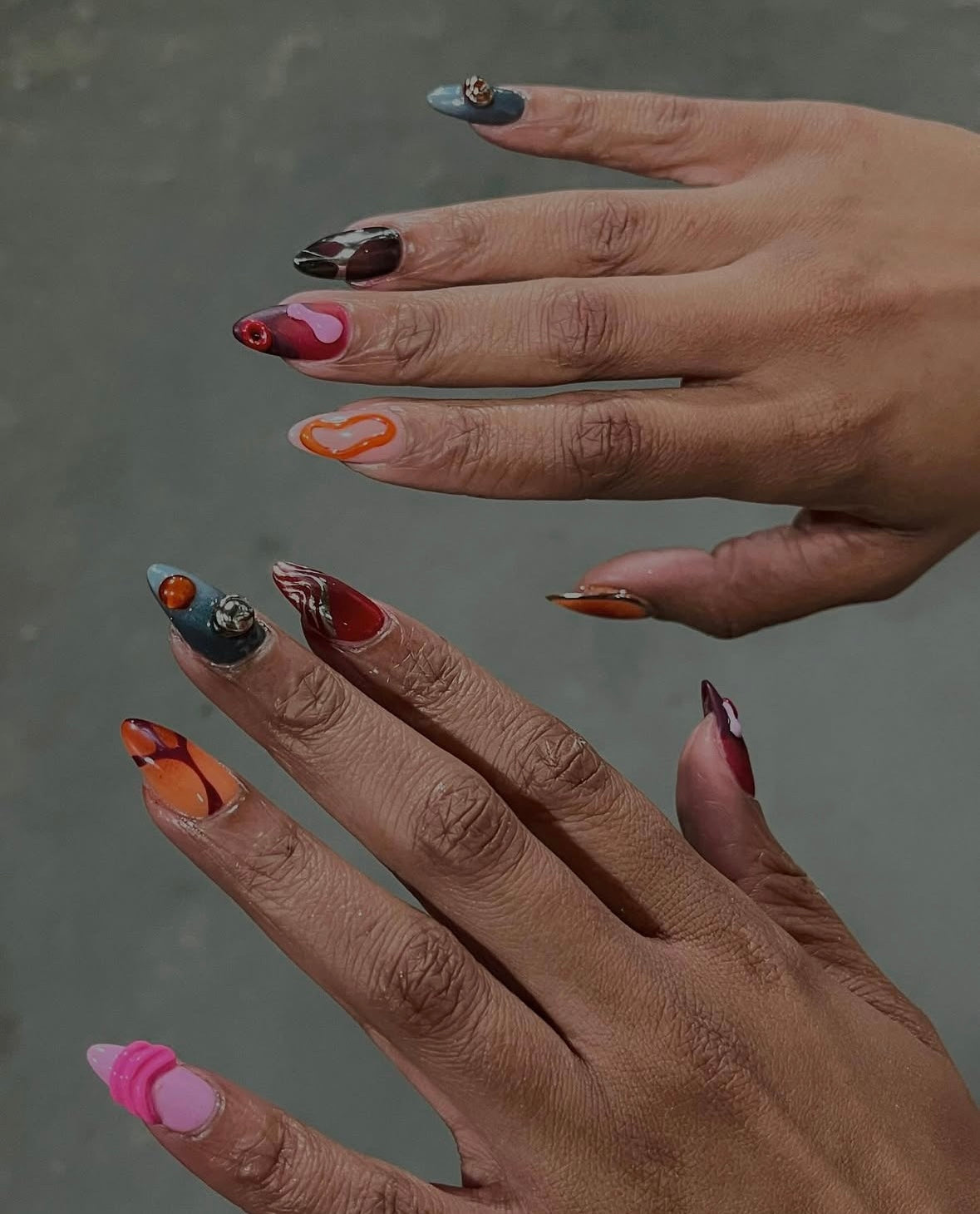 Apres Gel Set with Intricate Designs