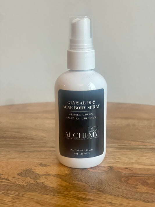 Skin Alchemy 10/2 Body Acne Spray